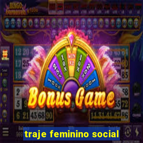 traje feminino social